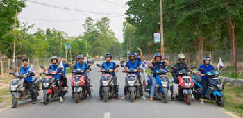 नारायणघाटमा दोस्रो एनओजी च्याप्टर राइड